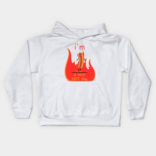 REALLY very HOT dog  🌭🌭🌭😜 🌡 Kids Hoodie